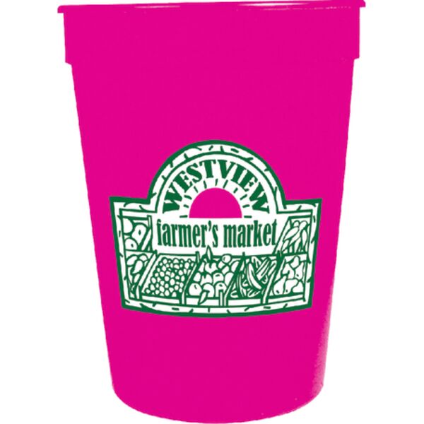 Solid 12oz Stadium Cup Thumbnail