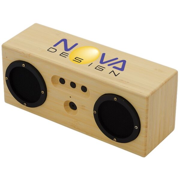 6W Silas Bamboo Bluetooth® Speaker Thumbnail