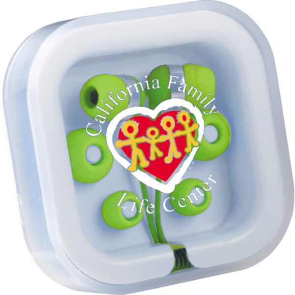 Color Pop Earbuds w/ Microphone Thumbnail