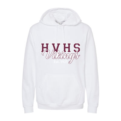 Vikings Classic Applique Hoodie - Unisex  Thumbnail